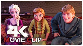 Elsa and Anna Playing Charades Scene  FROZEN 2 2019 Movie CLIP 4K [upl. by Ilatfan]