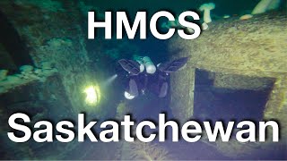 Diving the HMCS Saskatchewan in Nanaimo BC [upl. by Carnahan]