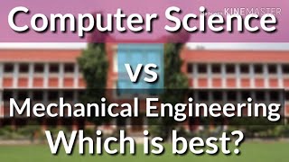 Computer Science vs Mechanical Engineering  Which Branch is best [upl. by Yrdnal567]