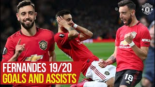 Bruno Fernandes  All The Goals and Assists 1920  Manchester United [upl. by Ollehto]