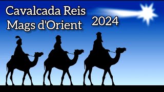 Cavalcada Reis Mags dOrient 2024 HD [upl. by Marvel19]