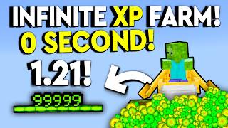 BEST 121 INFINITE XP FARM Minecraft Bedrock MCPEXboxPS4Nintendo SwitchWindows 10 [upl. by Mencher]