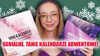 PIERWSZE KALENDARZE ADWENTOWE W 2023 ROKU  MAYBELLINE MINI KALENDER [upl. by Elacsap871]