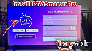 How to Install IPTV Smarters Pro on Firestick in 2024 [upl. by Notirb839]