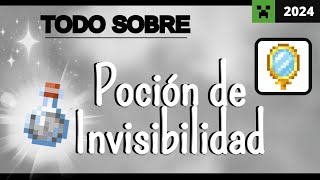 🕵️ ¡Cómo Hacer Poción de Invisibilidad en Minecraft 💨 Desaparece y Sorprende a Todos 🔮 [upl. by Uriisa242]