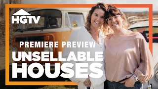 First Look at Season 5  Unsellable Houses  HGTV [upl. by Refiffej943]