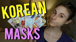 Korean Masks review Dr Dray [upl. by Gretta353]