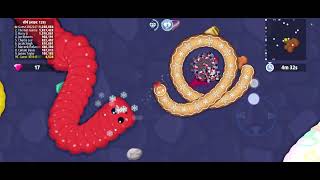 worms Zoneio  Saamp Wala game would hardest Game snake Game worms gamer gaming videos [upl. by Aciret]