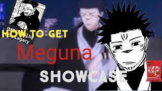 Jujutsu legacy How To Get Meguna showcase chithanhSR [upl. by Whall]