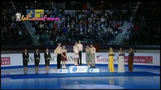 TORINO 2010 26032010 1111 ICE DANCE Free  FINAL  VICTORY CEREMONY [upl. by Yecak721]